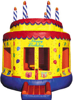 Birthday Cake Bounce House