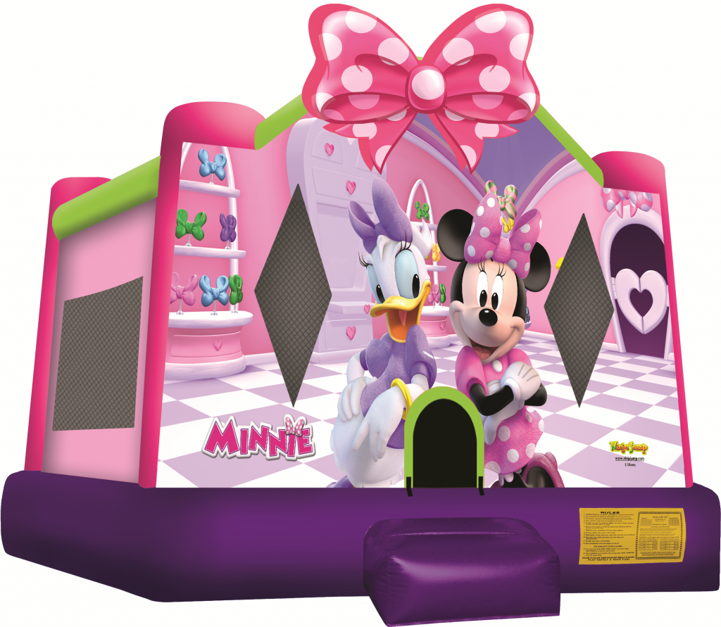 Minnie Mouse Inflatable Bounce House Rentals | Jumpers