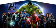 Avengers Bounce House Combo | Combo Bounce House