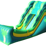Tropical Half Pipe Water Slide